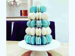 Macaron Tower – Mini – 4 to 5 tier approximately 20cm high – from $105