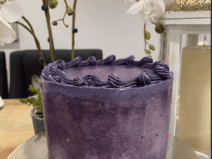 Ube Cake: Double 8 (8″ x 6″) – $100