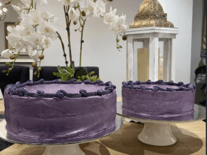 Ube Cake: Single Large (12″ x 4″) – $100